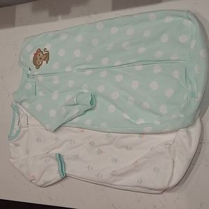 Carter's Fleece sleep bag set